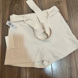 BNWT Aritzia Wilfred tie front shorts